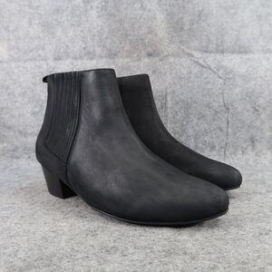 Ziera Shoes Womens 38 Booties Vantano Fashion Chelsea Classic Leather Pant Boot